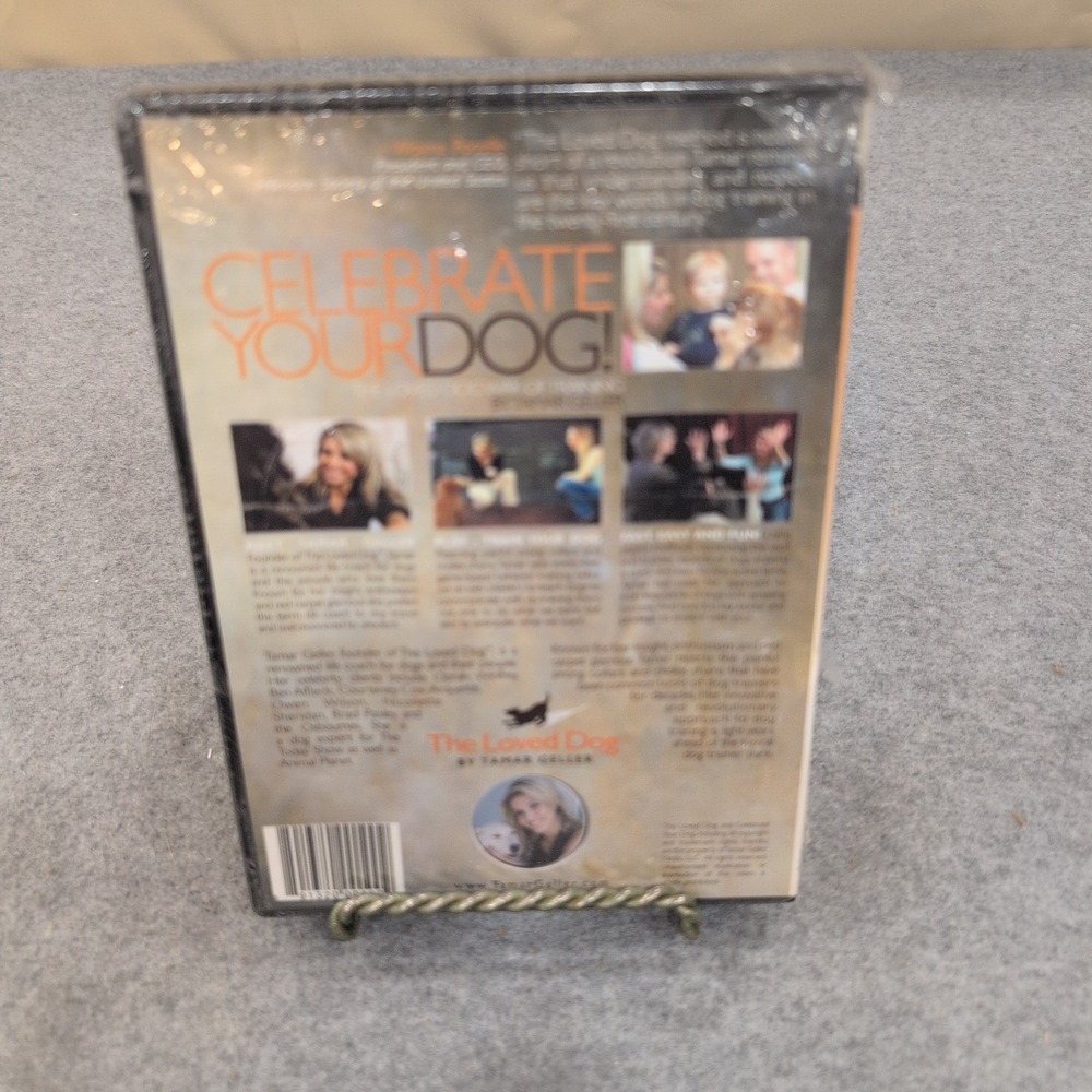 Celebrate Your Dog Tamar Geller The Loved Dog Way of Training DVD New Sealed - Picture 2 of 3